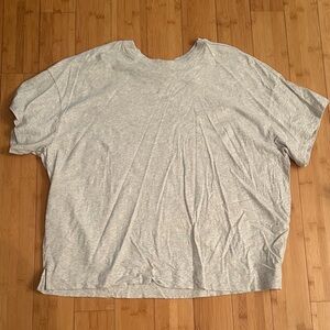 Old Navy Heather Gray Crew Neck T-Shirt